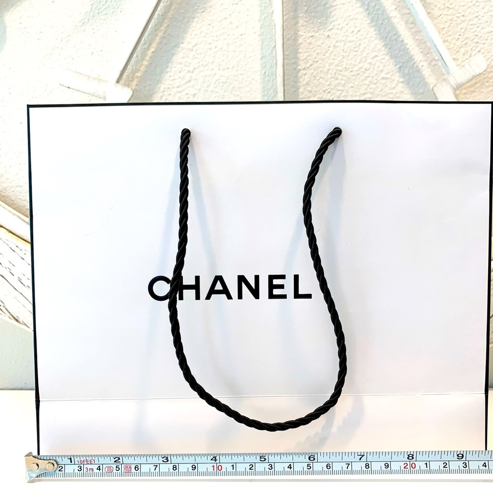Chanel paper bag empty
